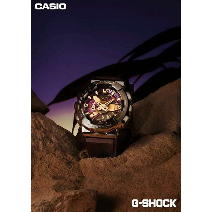 ROOK JAPAN:CASIO G-SHOCK WEB-EXCLUSIVE CLASSY OFF-ROAD SERIES PURPLE MEN WATCH GM-110CL-6AJF,JDM Watch,Casio G-Shock