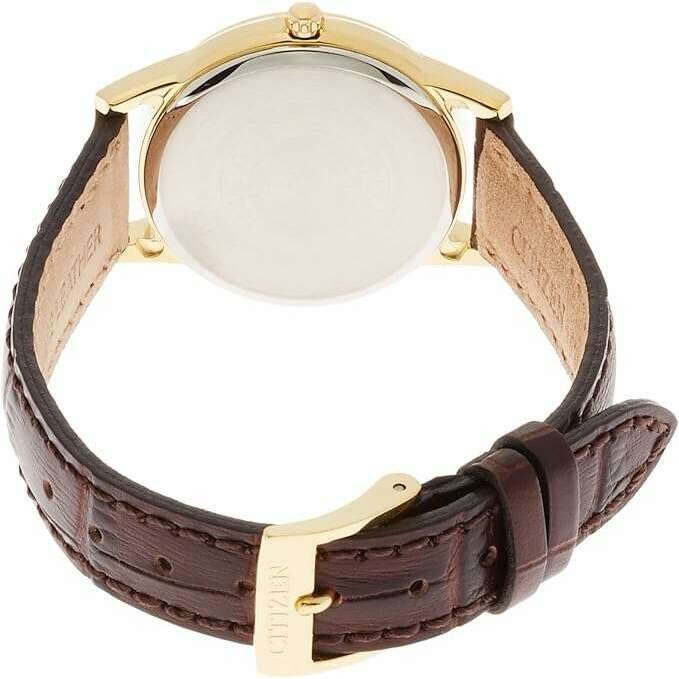 ROOK JAPAN:CITIZEN COLLECTION ECO-DRIVE BROWN LEATHER STRAP BLUE DIAL LADIES WATCH FE1082-21L,JDM Watch,Citizen Collection