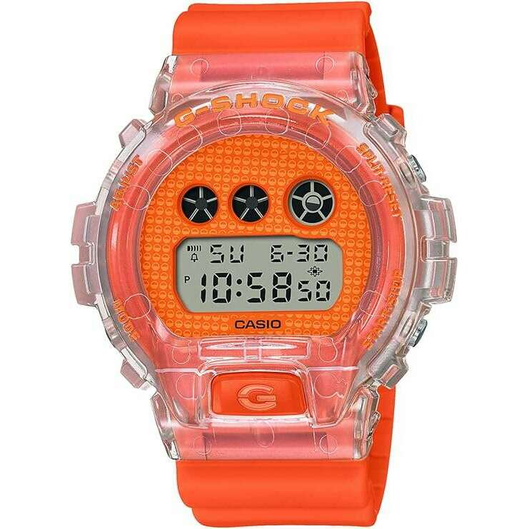 CASIO G-SHOCK LUCKY DROP SERIES LIMITED MODEL ORANGE MEN WATCH DW