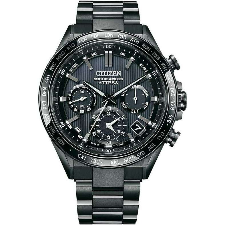 ROOK JAPAN:CITIZEN ATTESA ECO DRIVE GPS SATELLITE RADIO WAVE MEN WATCH CC4055-65E,JDM Watch,Citizen Attesa