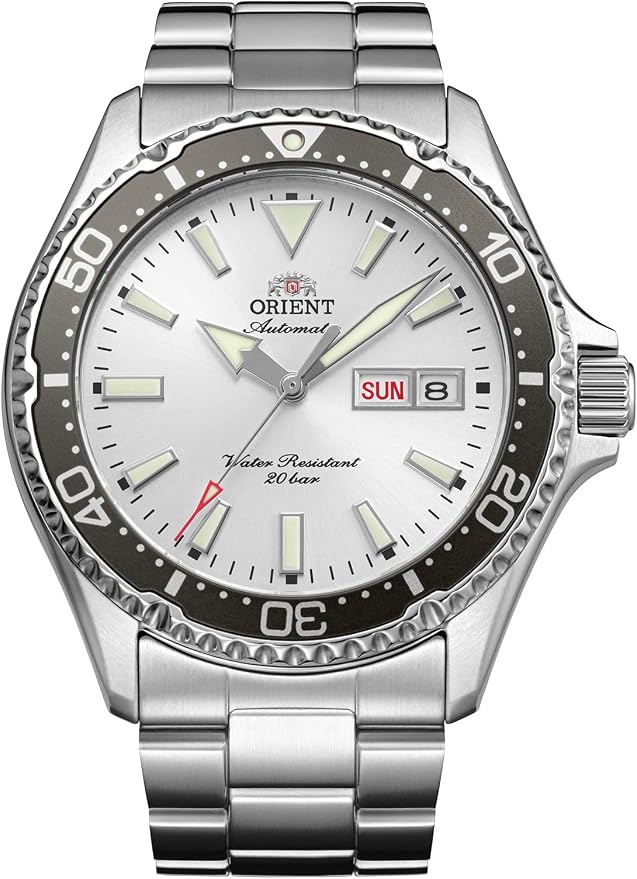ORIENT MAKO AUTOMATIC WHITE MEN WATCH RN-AA0825S