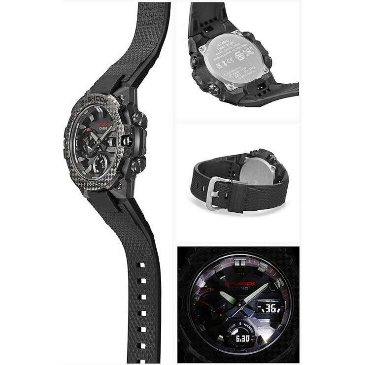 ROOK JAPAN:CASIO G-SHOCK G-STEEL WEB-EXCLUSIVE CARBON CORE GUARD BLACK MEN WATCH GST-B400X-1A4JF,JDM Watch,Casio G-Shock