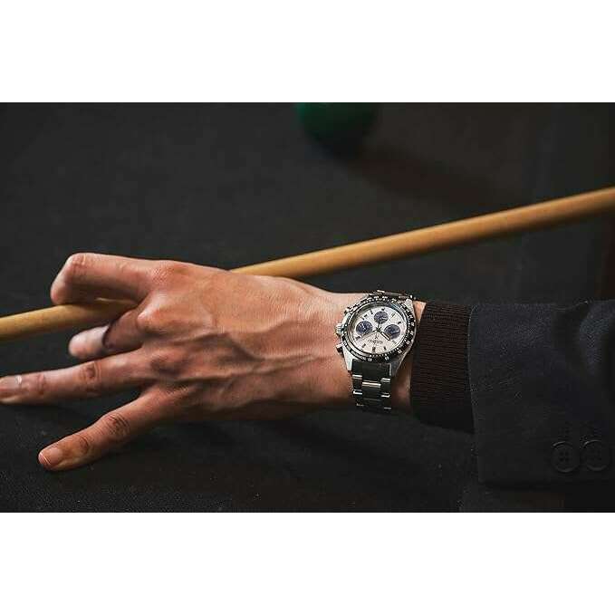 ROOK JAPAN:SEIKO PROSPEX SPEEDTIMER SOLAR CHRONOGRAPH SILVER & WHITE MEN WATCH SBDL085,JDM Watch,Seiko Prospex