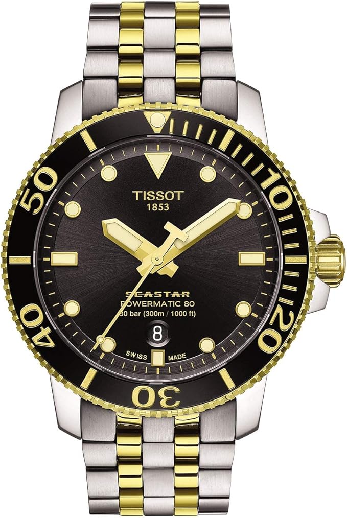TISSOT SEASTAR 1000 POWERMATIC 80 43 MM MEN WATCH T120.407.22.051.00