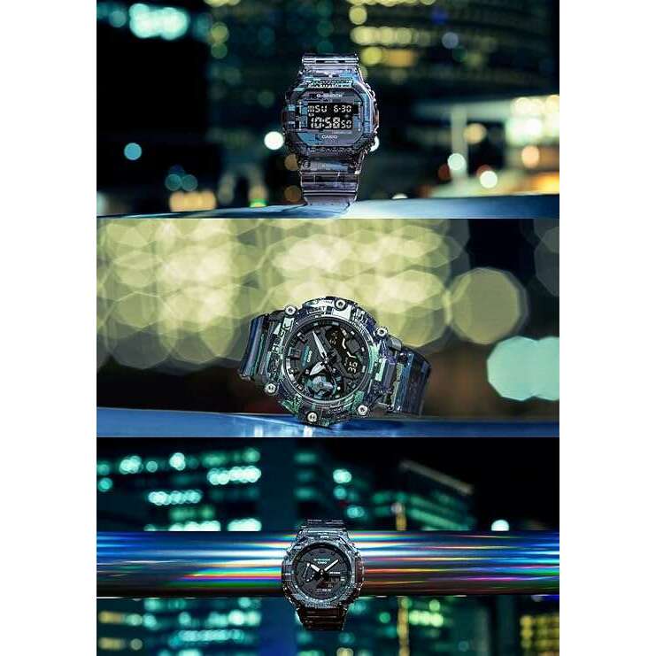 ROOK JAPAN:CASIO G-SHOCK DAY-DATE DIGITAL GLITCH DESIGN MULTICOLOR MEN WATCH GA-2200NN-1AJF,JDM Watch,Casio G-Shock