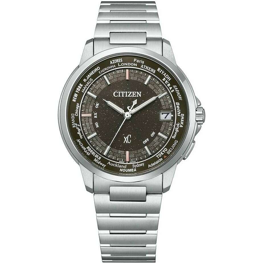 CITIZEN XC ECO DRIVE RADIO CONTROLLED BROWN DIAL LIMITED