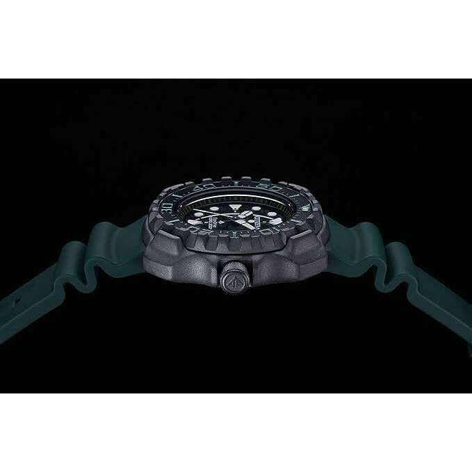 ROOK JAPAN:CITIZEN PROMASTER MARINE SERIES DIVER'S 200M GREEN RUBBER STRAP MEN WATCH BN0228-06W,JDM Watch,Citizen Promaster