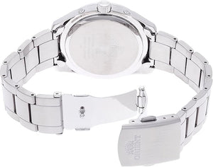 ORIENT NEO70'S SOLAR RADIO WAVE SILVER & BLACK/GREY MEN WATCH WV0061SE