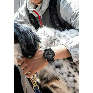 ROOK JAPAN:CASIO G-SHOCK DAY-DATE ANALOG DIGITAL DIAL ALL BLACK MEN WATCH GA-2200BB-1AJF,JDM Watch,Casio G-Shock