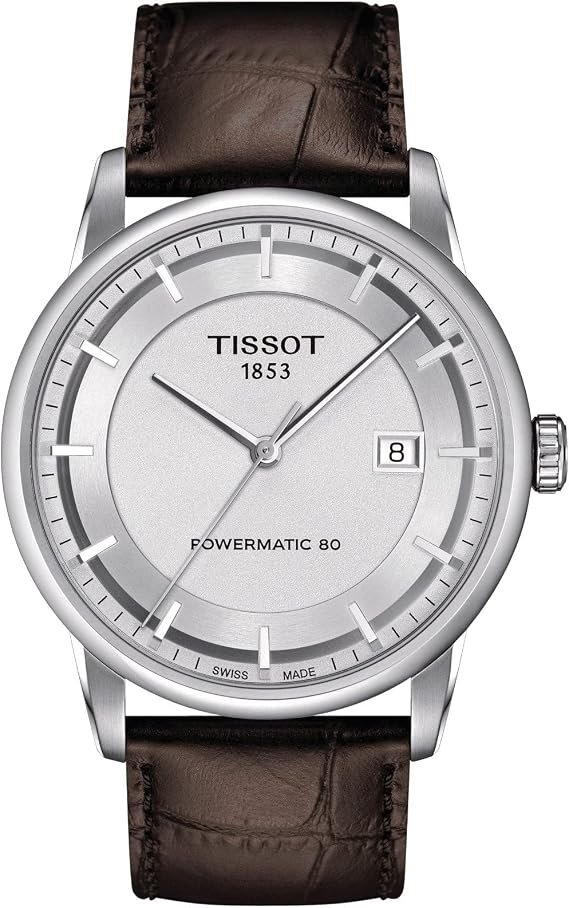 TISSOT T-CLASSIC LUXURY POWERMATIC 80 41 MM MEN WATCH T086.407.16.031.00