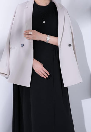 SEIKO SELECTION NANO UNIVERSE COLLAB MODEL SILVER & CHAMPAGNE GOLD WOMEN WATCH SSEH015