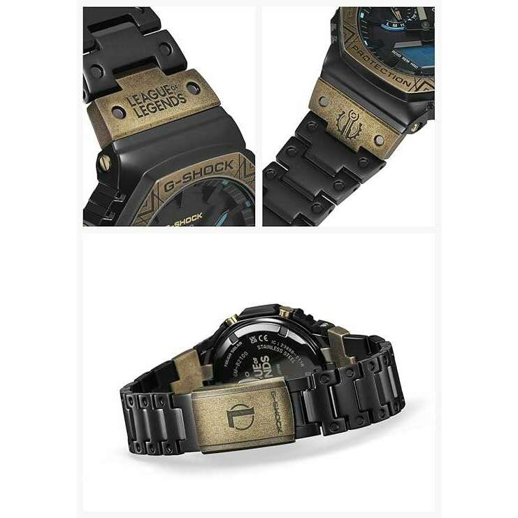 ROOK JAPAN:CASIO G-SHOCK LEAGUE OF LEGENDS COLLABORATION BLACK MEN WATCH GM-B2100LL-1AJR,JDM Watch,Casio G-Shock