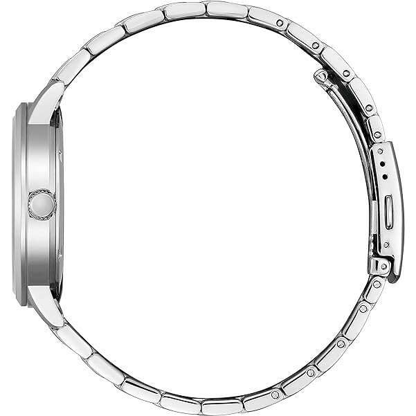 ROOK JAPAN:CITIZEN COLLECTION ANALOG GLOW IN THE DARK SILVER STRAP NAVY DIAL MEN WATCH BJ6541-58L,JDM Watch,Citizen Collection