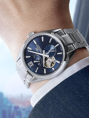 ORIENT STAR AUTOMATIC M34 F7 SEMI SKELETON MEN WATCH RK-BY0010L
