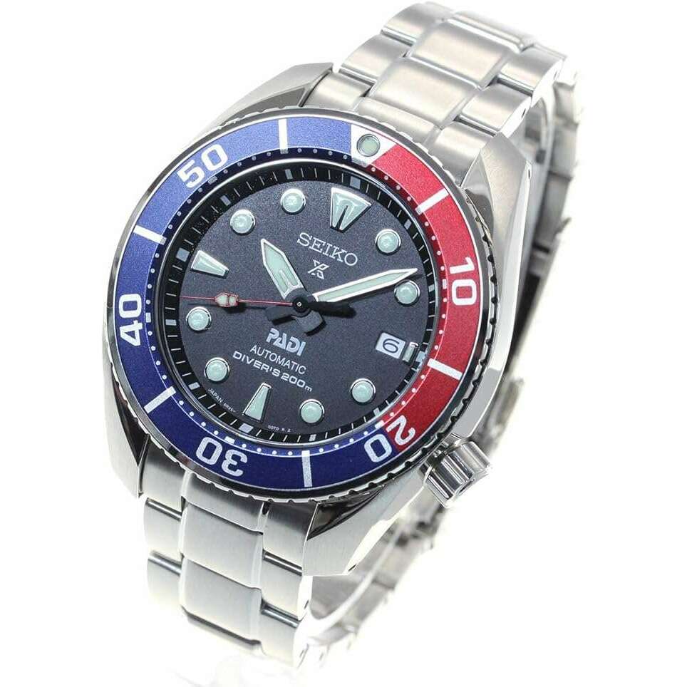 ROOK JAPAN:SEIKO PROSPEX SUMO PADI SPECIAL DIVER MECHANICAL AUTOMATIC MEN WATCH SBDC121,JDM Watch,Seiko Prospex