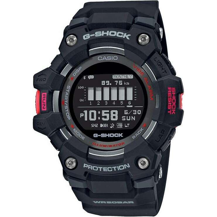 ROOK JAPAN:CASIO G-SHOCK G-SQUAD BLUETOOTH DAY-DATE DIGITAL DIAL BLACK MEN WATCH GBD-100-1JF,JDM Watch,Casio G-Shock