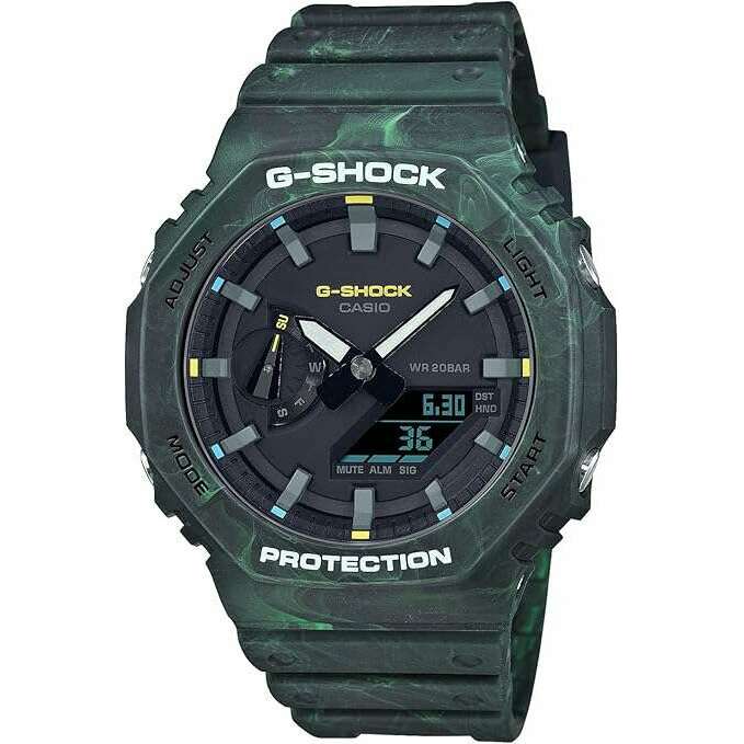 CASIO G-SHOCK MYSTIC FOREST SERIES ANALOG DIGITAL GREEN MEN WATCH 