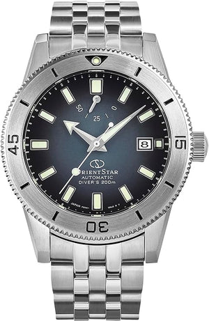 ORIENT STAR M42 DIVER 1964 1ST EDITION F6 75TH ANNIVERSARY MEN WATCH (400 LIMITED) RK-AU0503N