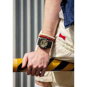 ROOK JAPAN:CASIO G-SHOCK DAY-DATE BLACK & GOLD ANALOG DIGITAL MEN WATCH GA-900AG-1AJF,JDM Watch,Casio G-Shock