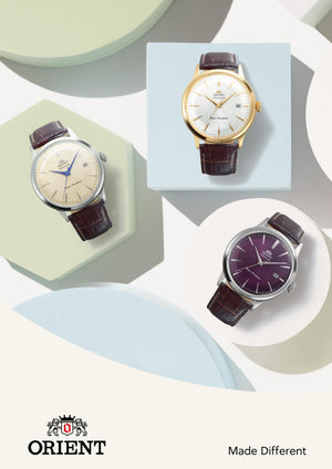ORIENT BAMBINO AUTOMATIC MECHANICAL PURPLE MEN WATCH RN-AC0032V