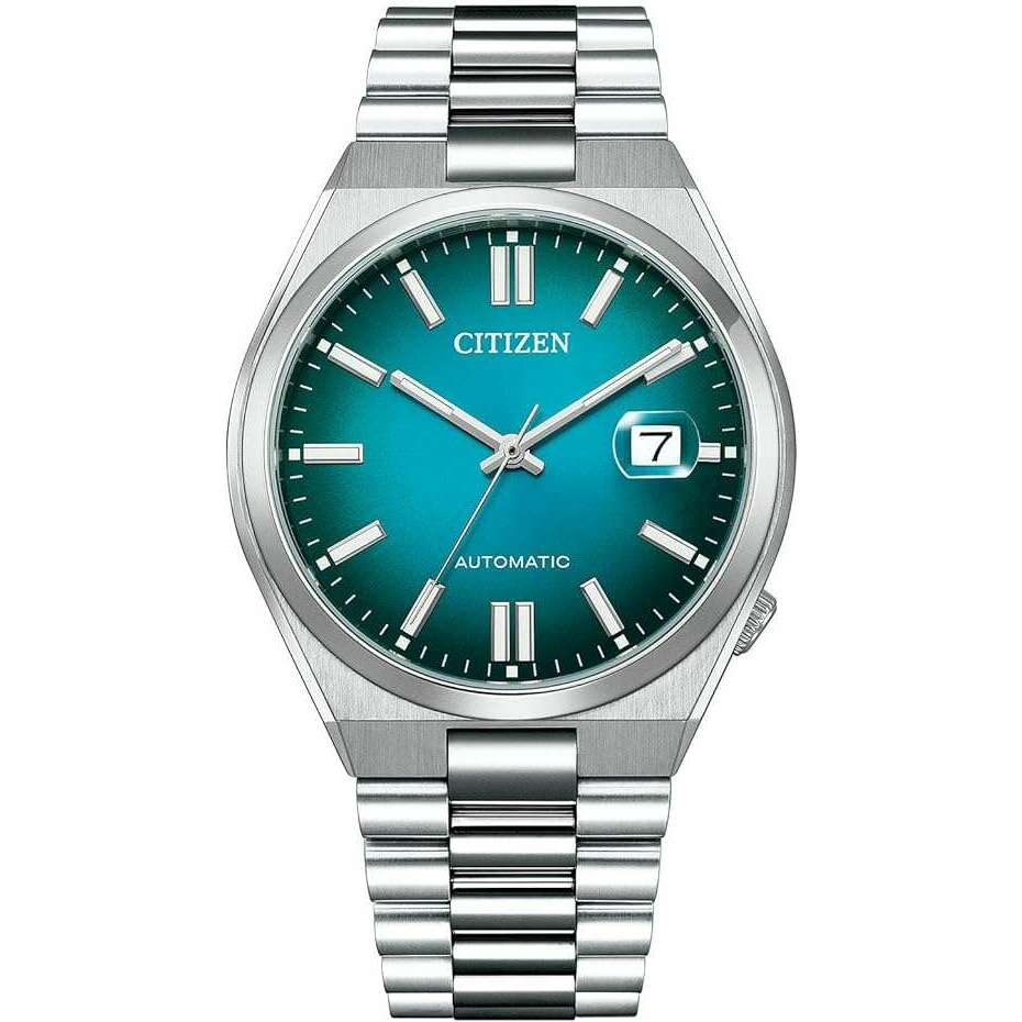 CITIZEN TSUYOSA COLLECTION MECHANICAL AUTOMATIC SILVER & DARK MEN