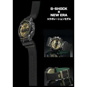 ROOK JAPAN:CASIO G-SHOCK NEW ERA 100TH ANNIVERSARY COLLAB BLACK & GOLD MEN WATCH GM-110NE-1AJR,JDM Watch,Casio G-Shock