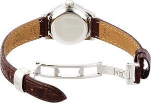 TISSOT LE LOCLE AUTOMATIC LADY BROWN LEATHER STRAP 25 MM WOMEN WATCH T41.1.113.77