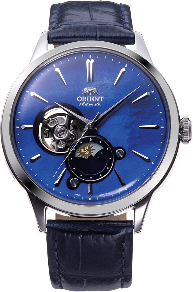 ORIENT CLASSIC MOON PHASE AUTOMATIC SUN&MOON MEN WATCH RA-AS0103A30B