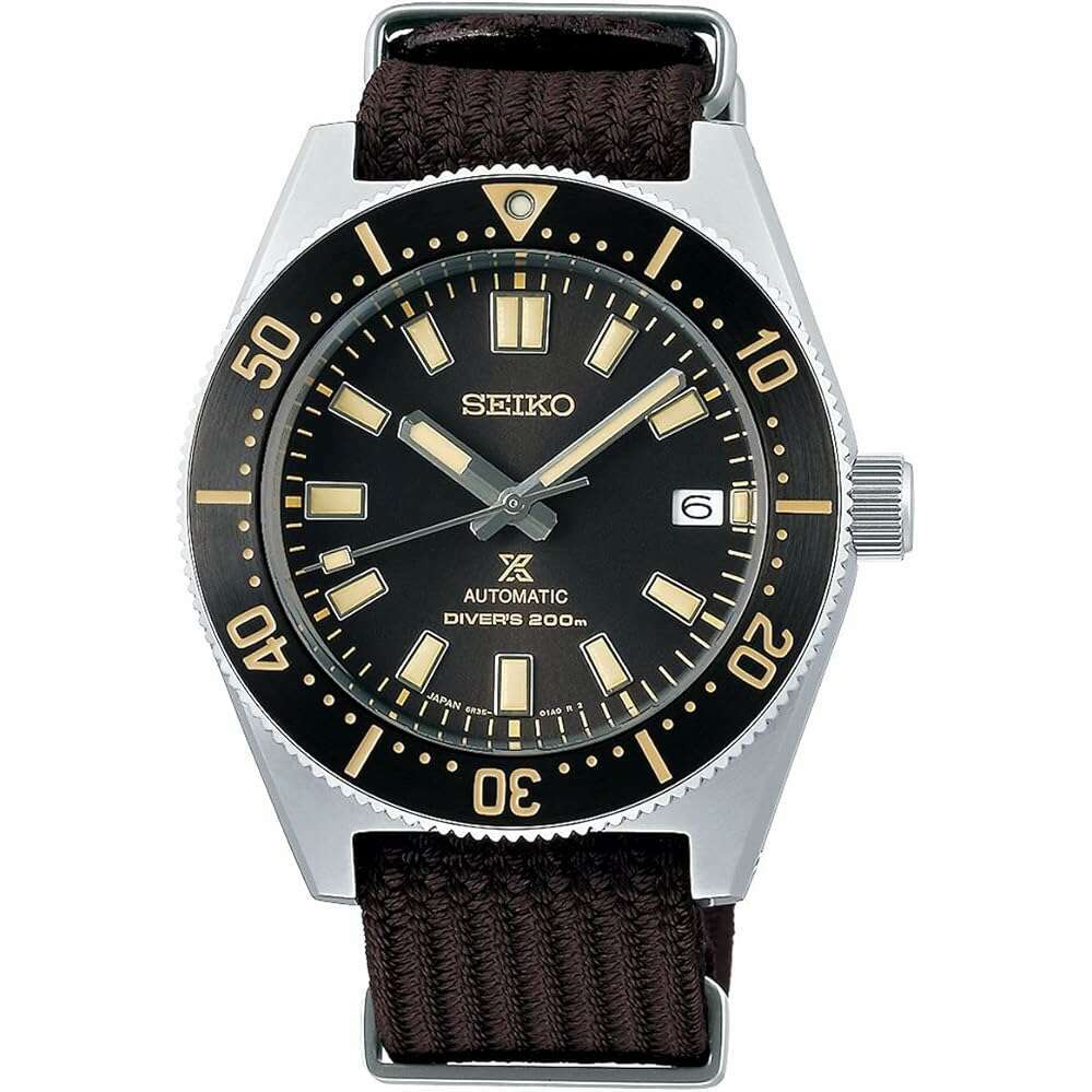 ROOK JAPAN:SEIKO PROSPEX DIVER'S 1965 MECHANICAL INTERCHANGEABLE FABRIC STRAP MEN WATCH SBDC141,JDM Watch,Seiko Prospex