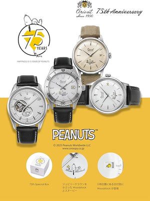 ORIENT CONTEMPORARY SEMI-SKELETON AUTOMATIC PEANUTS COLLAB MEN WATCH (LIMITED 100) RN-AR0011S