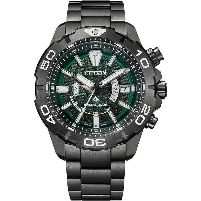 ROOK JAPAN:CITIZEN PROMASTER LIGHT IN BLACK 2022 GREEN EDITION MEN WATCH (600 LIMITED) AS7146-58W,JDM Watch,Citizen Promaster