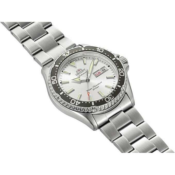ORIENT MAKO AUTOMATIC WHITE MEN WATCH RN-AA0825S