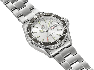 ORIENT MAKO AUTOMATIC WHITE MEN WATCH RN-AA0825S