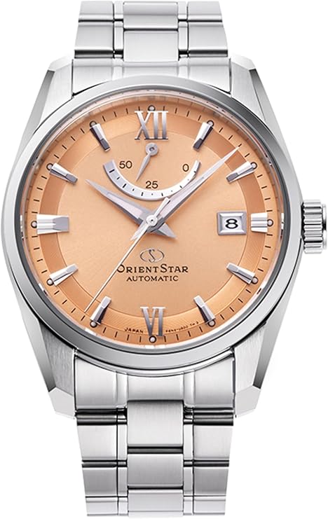 ORIENT STAR MECHANICAL AUTOMATIC SILVER & COPPER MEN WATCH RK-AU0108G