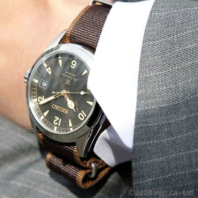 ROOK JAPAN:SEIKO PROSPEX ALPINIST MECHANICAL AUTOMATIC BROWN FABRIC BELT MEN WATCH SBDC137,JDM Watch,Seiko Prospex