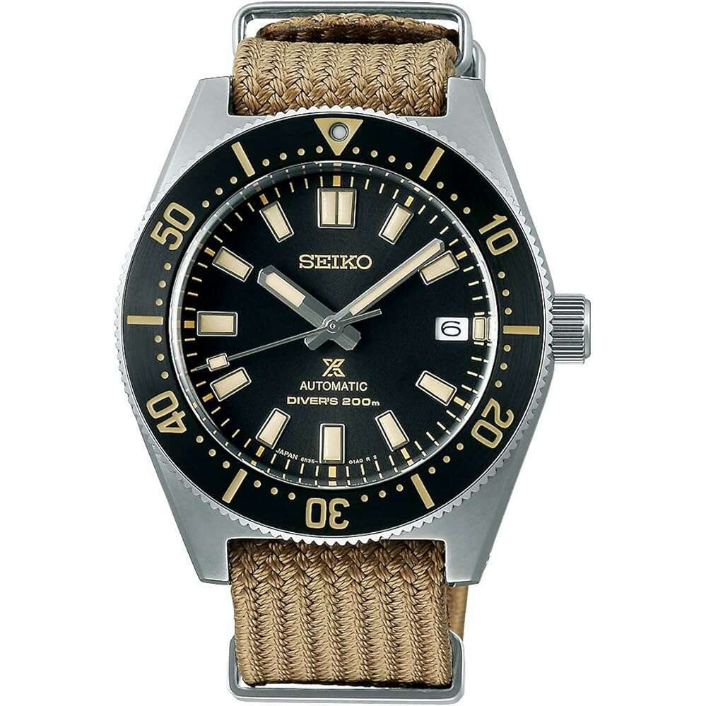 ROOK JAPAN:SEIKO PROSPEX DIVER'S 1965 MECHANICAL INTERCHANGEABLE FABRIC STRAP MEN WATCH SBDC141,JDM Watch,Seiko Prospex