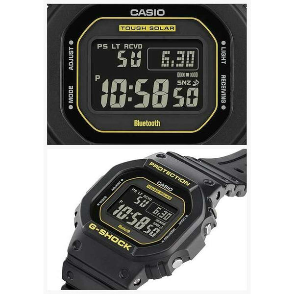CASIO G-SHOCK CAUTION YELLOW SERIES DAY-DATE DIGITAL BLACK