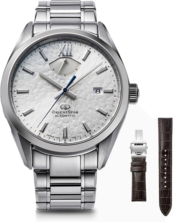 ORIENT STAR M34 F8 MECHANICAL AUTOMATIC SILVER MEN WATCH (LIMITED 200) RK-BX0001S