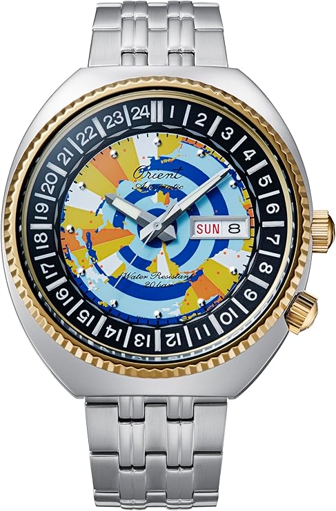 ORIENT WORLDMAP REVIVAL 75TH ANNIVERSARY MULTICOLORED MEN WATCH (LIMITED 500) RN-AA0E08Y