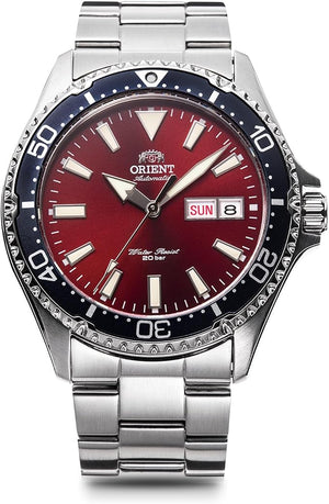 ORIENT MAKO AUTOMATIC DIVER'S RED MEN WATCH RN-AA0003R