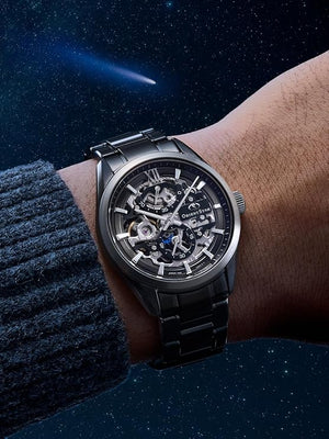 ORIENT STAR M34 F8 SKELETON 75TH ANNIVERSARY MODEL MEN WATCH (300 LIMITED) RK-AZ0105N