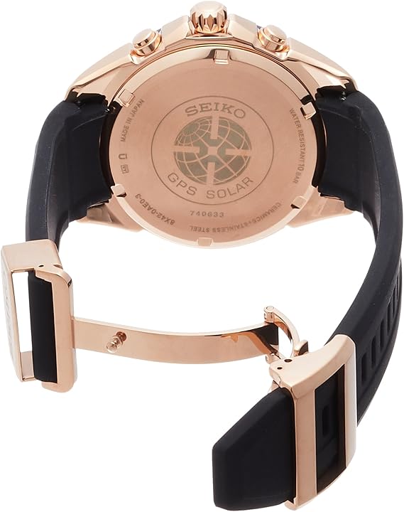 SEIKO ASTRON GPS SOLAR BIG DATE BLACK DIAL BLACK MEN WATCH (DISCONTINUED) SBXB153