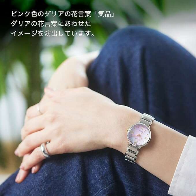 ROOK JAPAN:CITIZEN L ECO-DRIVE SOLAR SILVER STRAP PEARL COLORED DIAL LADIES WATCH EM0927-87Y,JDM Watch,Citizen L