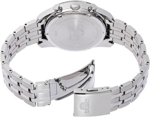 ORIENT STRETTO SOLAR CHRONOGRAPH 40MM MEN WATCH RA-TX0304L10B
