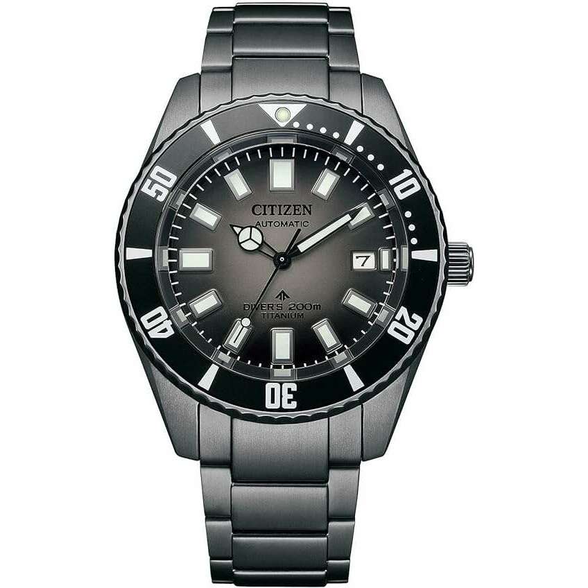 ROOK JAPAN:CITIZEN PROMASTER BLACK MECHANICAL DIVER MEN WATCH NB6025-59H,JDM Watch,Citizen Promaster