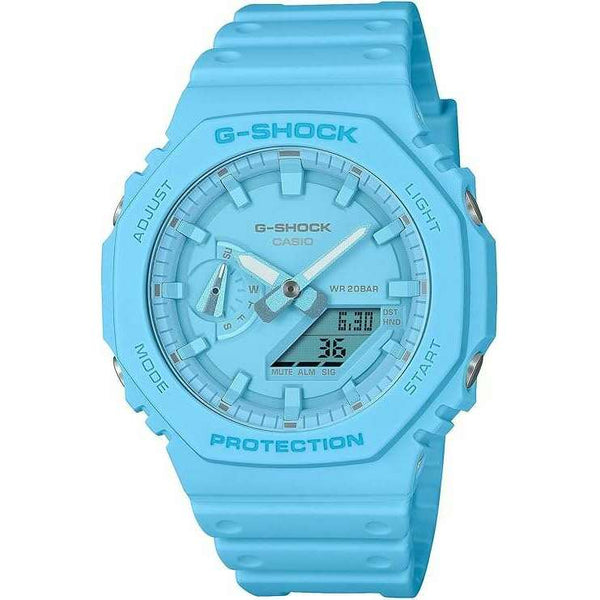 CASIO G-SHOCK TONE ON TONE SERIES ANALOG DIGITAL DIAL TURQUOISE