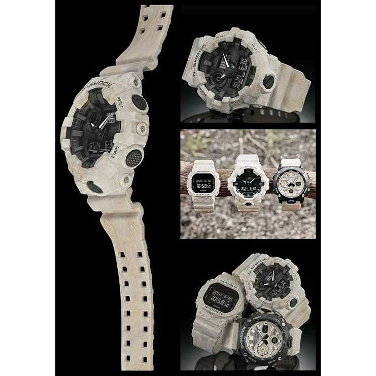 ROOK JAPAN:CASIO G-SHOCK EARTH TONED COLOR SERIES BEIGE ANALOG DIGITAL MEN WATCH GA-700WM-5AJF,JDM Watch,Casio G-Shock