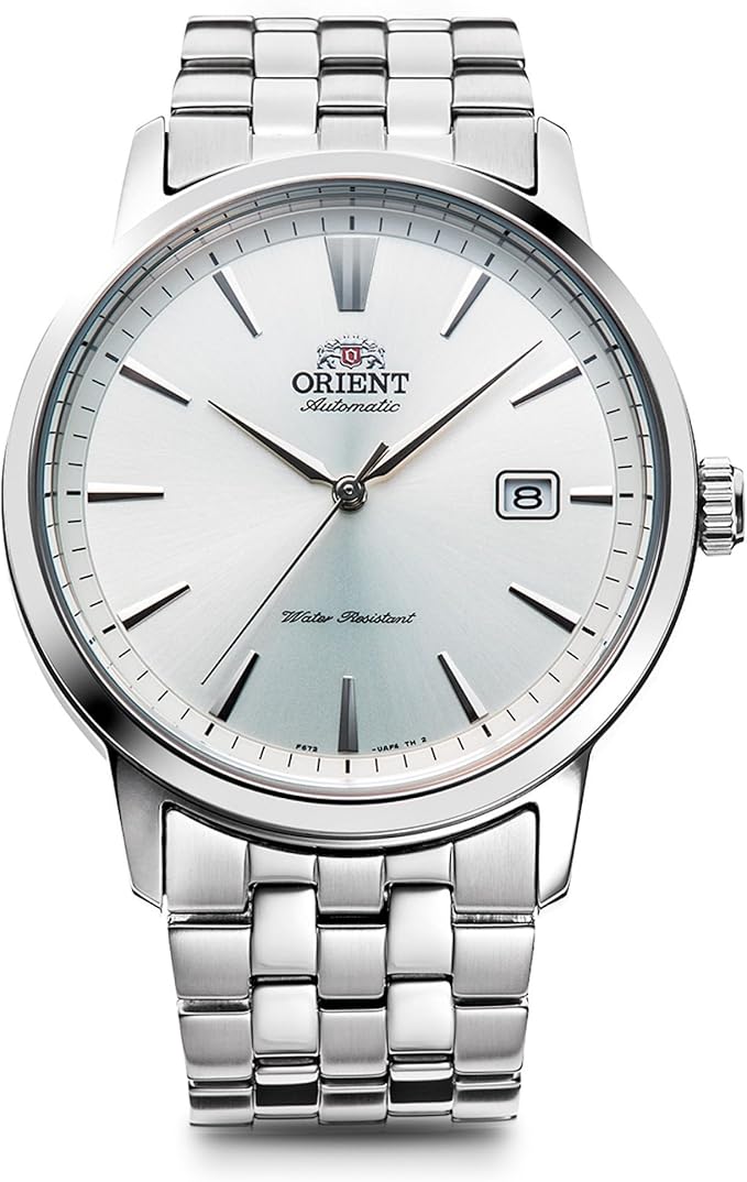 ORIENT CONTEMPORARY AUTOMATIC SILVER & WHITE MEN WATCH RN-AC0F02S