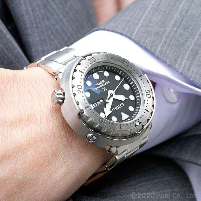 ROOK JAPAN:SEIKO PROSPEX MARINEMASTER PROFESSIONAL DIVER'S SILVER MEN WATCH SBBN049,JDM Watch,Seiko Prospex