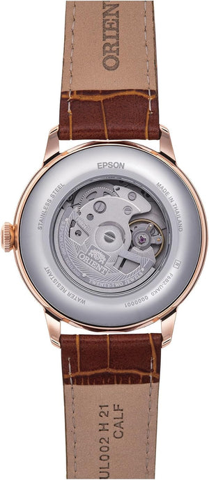 ORIENT CLASSIC SUN&MOON LEATHER STRAP MEN WATCH RA-AK0801S30B